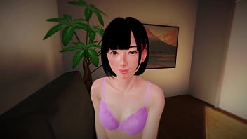 My girlfriend's sensual encounter on the couch in high-quality 3D and uncensored hentai