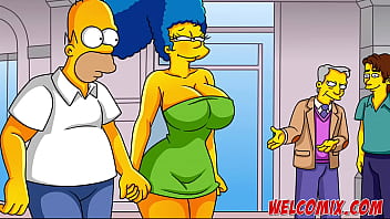 The sexiest mom in town: Simpsons hentai and anime fun